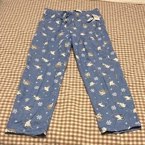 Men’s Polar Bear Print Pajama Pants